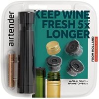 Airtender Wine Pack Vakuumpumpe und Stopper