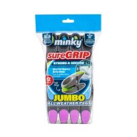 Minky Wäscheklammern Jumbo SureGrip Pegs blau 12...