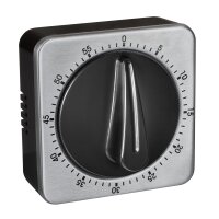 TFA Dostmann Küchen-Timer mit Edelstahlfront 60 Min.