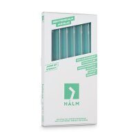 Halm Glastrinkhalme 23 cm gerade 6-er Set mit...