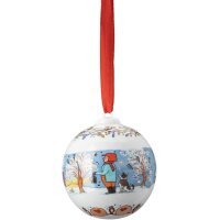 Hutschenreuther Weihnachtskugel Porzellan Sammeledition 2022