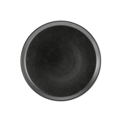 Creatable Pizzateller XL Ø33 cm Steinzeug in schwarz
