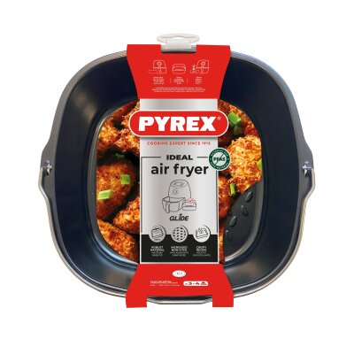 Pyrex Airfryer Metallform Glide eckig 22x21x7,5 cm
