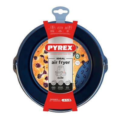 Pyrex Airfryer Metallform Glide rund 20x19x7,5 cm