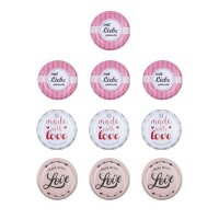 HI Twist-off-Deckel 82 mm Dekor love sortiert 10er Beutel