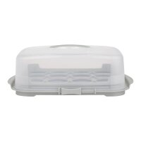 CHG Kuchentransportbox mit Deckel für bis zu 12 Muffins