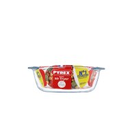 Pyrex Airfryer Glasform rund 20x18x7 cm 1,1 ltr.