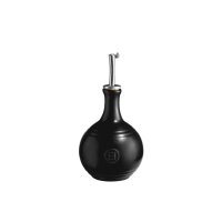 Emile Henry Fusain Essiggießer 450 ml Keramik schwarz