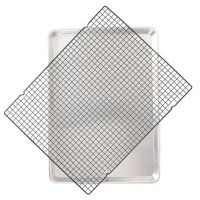 Nordic Ware Ofenblech glatt mit Antihaft-Gitter...