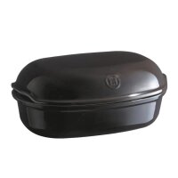 Emile Henry Brotbackform Artisan Fusain 34x21x15 cm