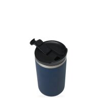 Qwetch Isolierbecher 350 ml Edelstahl granit nachtblau