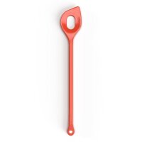 Waca Kochlöffel Spitzlöffel mit Loch 31 cm rot