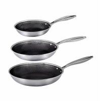Haws Santo Bratpfannen-Set 20,24 und 28 cm beschichtet