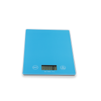 Weis Küchenwaage kompakt 1 g bis 5 kg digital blau