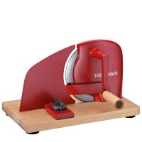 Zassenhaus Brotschneidemaschine Pure stufenlos bis 20mm rot