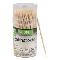 Kesper Zahnstocher aus Birkenholz 180 Stück