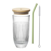 La Rochère Smoothieglas Ouessant 430 ml Deckel +...