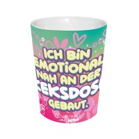 Geda Kaffeebecher Pummeleinhorn Nah an der Keksdose...