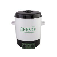 Servo Einkochautomat 29 ltr. Emaille mit Uhr