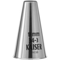 Kaiser Spritzbeuteltüllen Lochtülle 11 mm Profi...