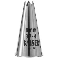 Kaiser Spritzbeuteltüllen Sterntülle 8 mm Profi...