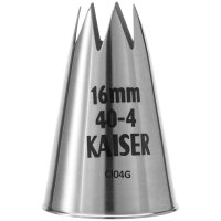 Kaiser Spritzbeuteltüllen Sterntülle 16 mm...