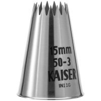 Kaiser Spritzbeuteltüllen Kronentülle 15 mm...