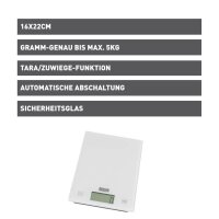 Kaiser Inspiration Küchenwaage 5kg digital