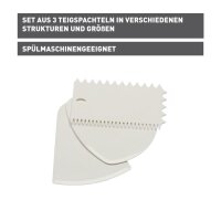 Kaiser Inspiration Teigspachtel-Set 3-teilig