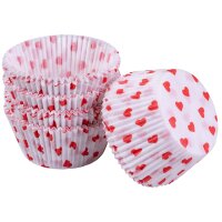 Dr Oetker Papier-Backförmchen Herz Ø5 cm 50...