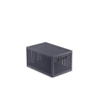 Curver Kaya Aufbewahrungsbox S 7 ltr. graublau Stecksystem