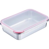 Westmark Lunch Box Frischhaltedose 2500 ml Edelstahl