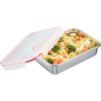 Westmark Lunch Box Frischhaltedose 2500 ml Edelstahl