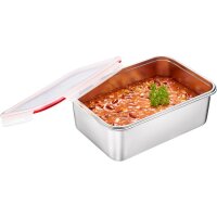 Westmark Lunch Box Frischhaltedose 4200 ml Edelstahl