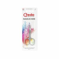 Credo Nagelschere 9 cm gebogen antiallergen satiniert