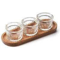 La Rochère Vorspeisenset Delice Tablett + 3...