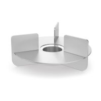 Zack Stövchen Phoro Ø17 cm Edelstahl