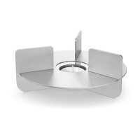 Zack Stövchen Phoro Ø17 cm Edelstahl