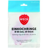 Weck Einkochringe 54x67 mm für 60 mm Gläser...